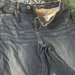 Women’s Skinny AE Blue Jeans